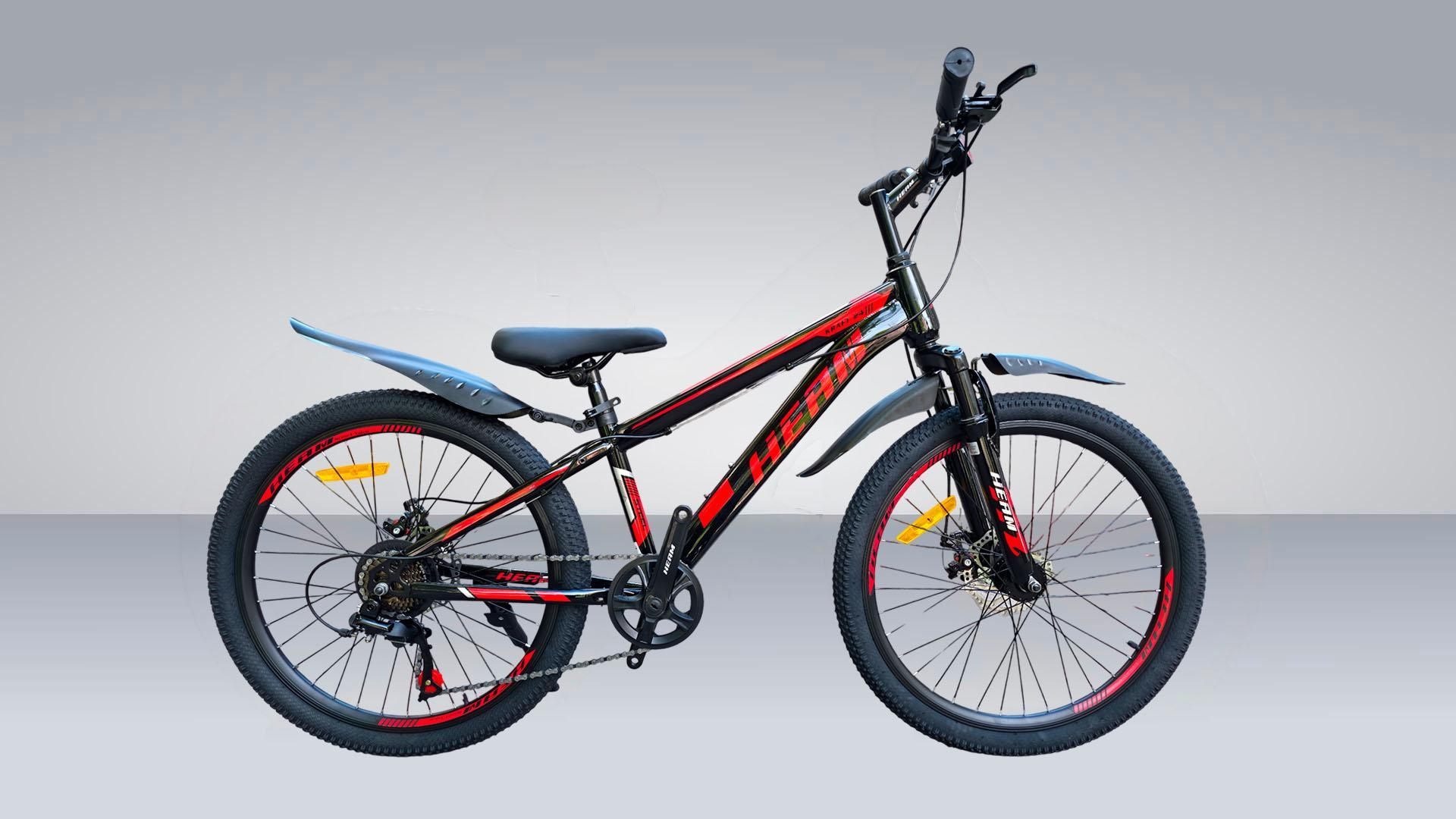 Велосипед HEAM KRAFT 24 Стальная рама, Возраст с 8 лет, Рост от 130 см, Shimano